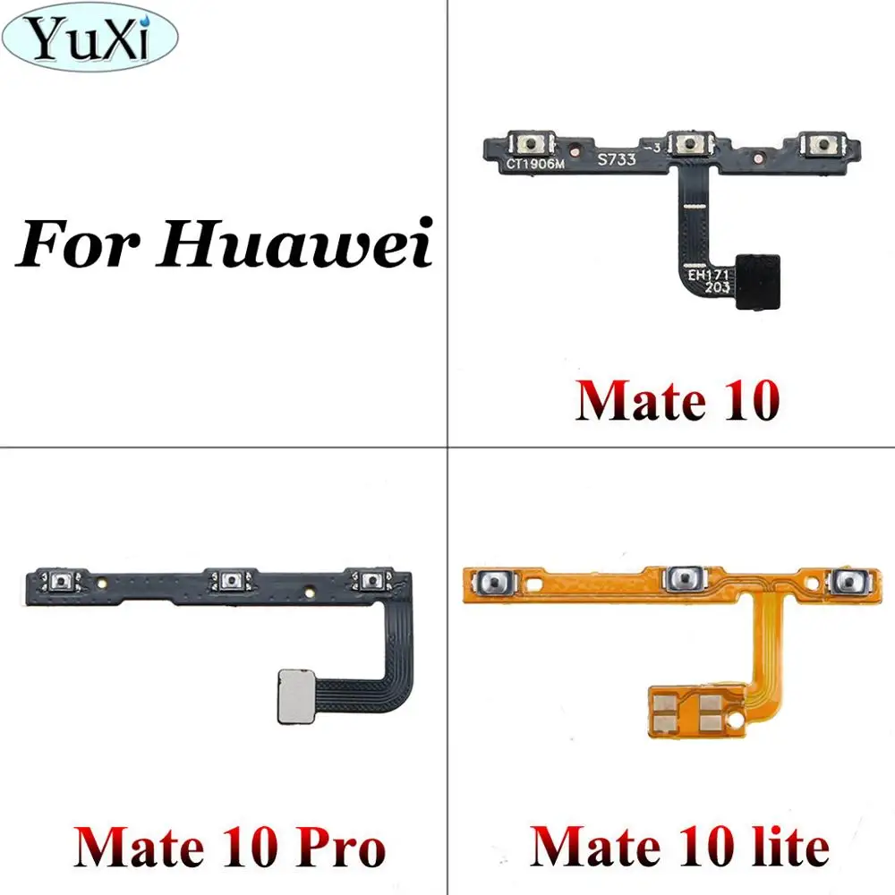 

YuXi For Huawei Mate 10 Lite / 10 Pro / mate 10 Power Button &Volume Button Flex Cable Part Mobile Phone Flex Cables