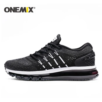 

ONEMIX Road Men Running Shoes Air Cushion Sneakers Men Outdoor Walking Shoes Tennis Shoes Women Breathable Runner Sneakers