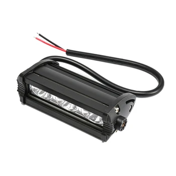 

Led Strip Light Single Row 9W Single Row Three Lights 6500K Spot Beam Work Light Strip Lights Led Car Work Light Strip Spotlight