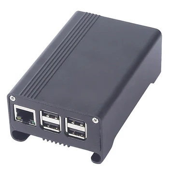 

Aluminum Alloy Protective Case with Cooling Fan for Raspberry Pi 3