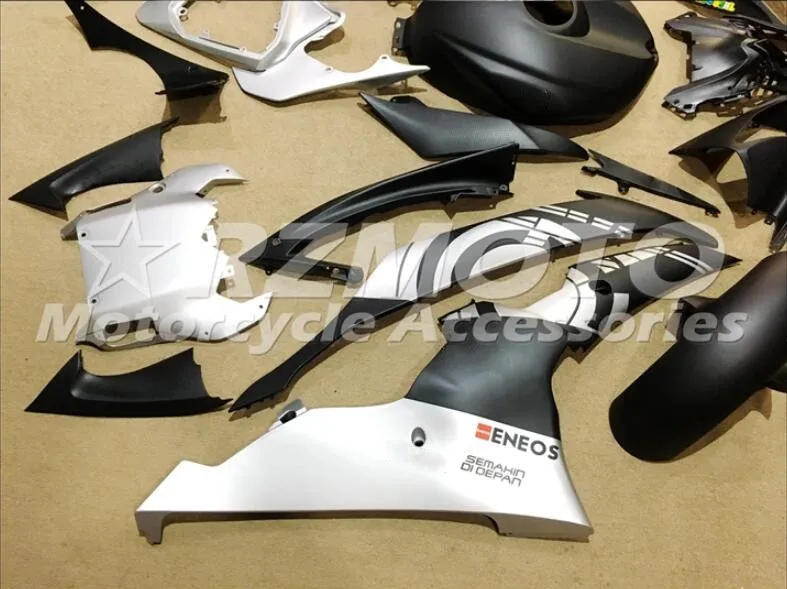 Набор впрыскивателей Мотоцикл Обтекатели Fit для YAMAHA YZF-R6-600 2008- 08-16 обтекателя Кузов Набор, синий, красный и белый цвета