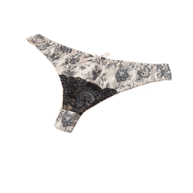 Julexy, размеры s, m, l, X, XL, сексуальные стринги, выдалбливают, нижнее белье, трусы танга, для девушек, низкая талия, хлопок, удобные стринги, женские трусики - Цвет: Бежевый