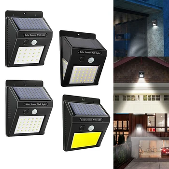 

LED Solar Light Outdoor Solar Lamp PIR Motion Sensor Wall Light Waterproof Solar Powered Sunlight For Garden Decoration