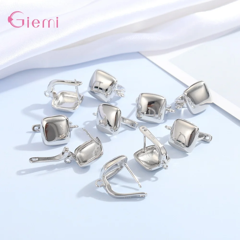Ohrring-Zubehör aus 925er-Sterlingsilber, baumelnde Ohrringe, Verschlüsse, Hakenbeschläge, DIY-Schmuckherstellung, Haken, Tropfen-Ohrringe, Zubehör – Detail 13