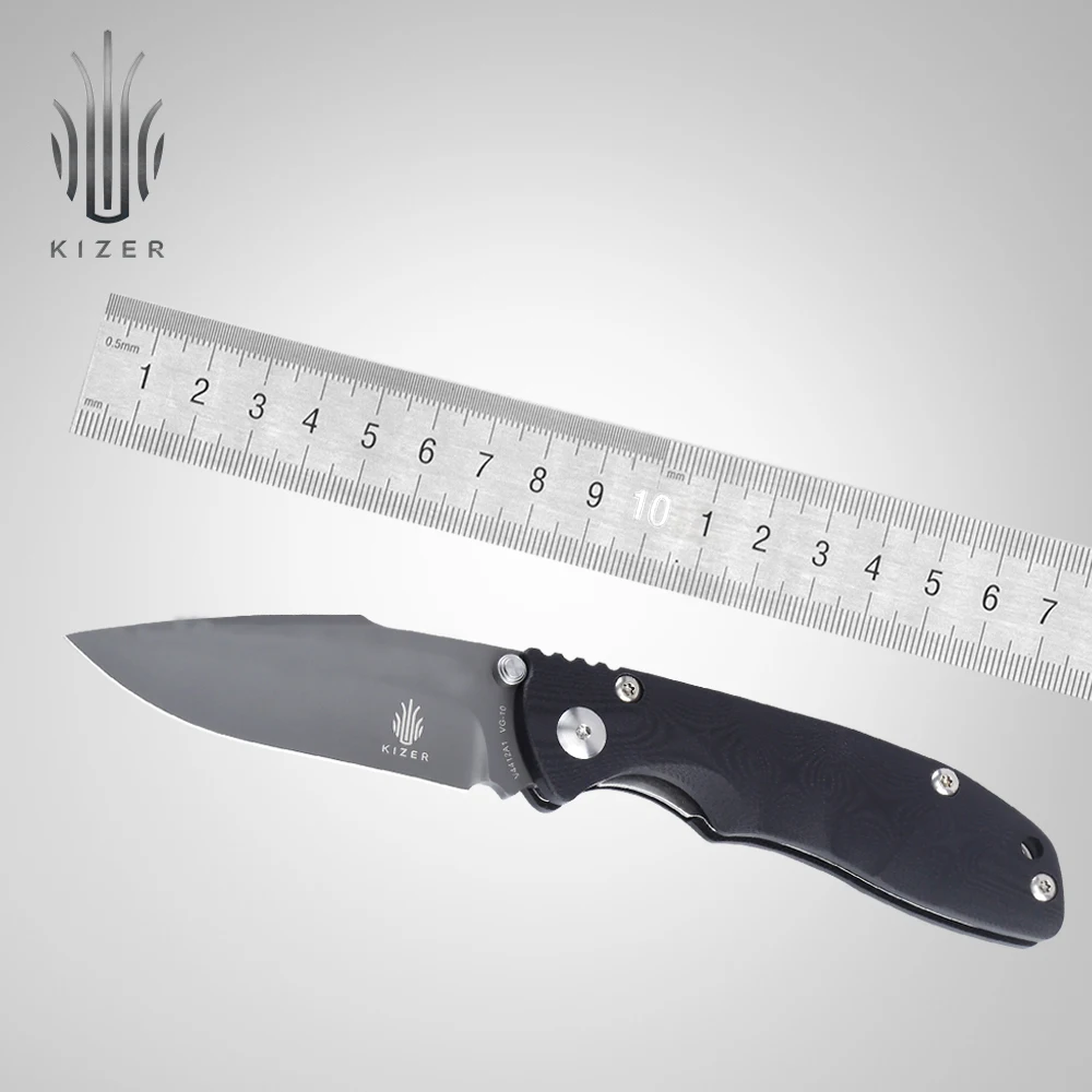 Тактический нож Kizer V4412A2 оригинальный складной карманный ограниченная версия