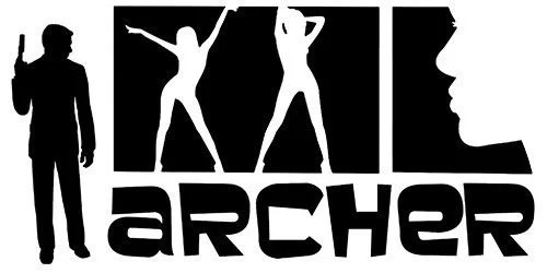 

For Archer #2 sticker VINYL DECAL Into the Danger Zone Various Sizes