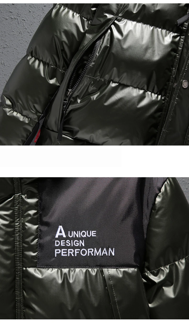 Мужская канадская пуховая куртка, Канадское зимнее повседневное пальто с капюшоном, утолщенная Корейская однотонная уличная модная верхняя одежда Doudoune Homme