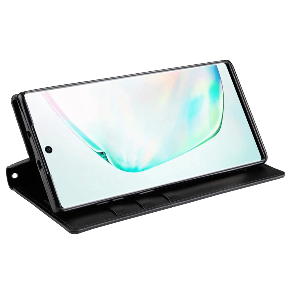 Роскошный кожаный чехол-книжка для samsung Galaxy S8 S8+ S9 S10 Plus S10e Note 9 10 Note10 Note9 защитный Магнитный чехол