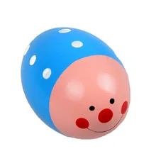 Деревянные песочные яйца инструменты Ударные музыкальные игрушки красочные пасхальные яйца праздничные игрушки для детей Fuuny игрушки пасхальные дети