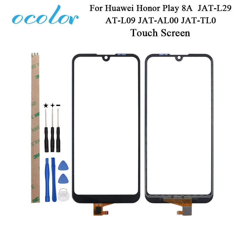 Ocolor для huawei Honor Play 8A сенсорный экран дигитайзер JAT-L29 сенсорная панель стекло