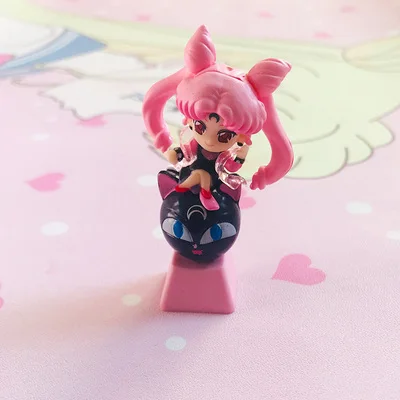 1 шт. колпачок для механической клавиатуры красивой девочки солдата|Клавиатуры| |