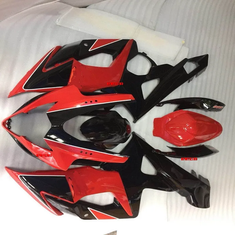 Подходит для SUZUKI K5 GSXR 1000 05 06 GSXR1000 черный и красный 2005 2006 GSX-R1000 GSX R1000 05/06 обтекатель набор(горячие продажи