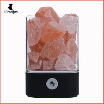 

Salt lamp Natural Himalayan crystalline halite USB led Lamp Air Purifier Mood Creator table lamp bedroom lava lamp