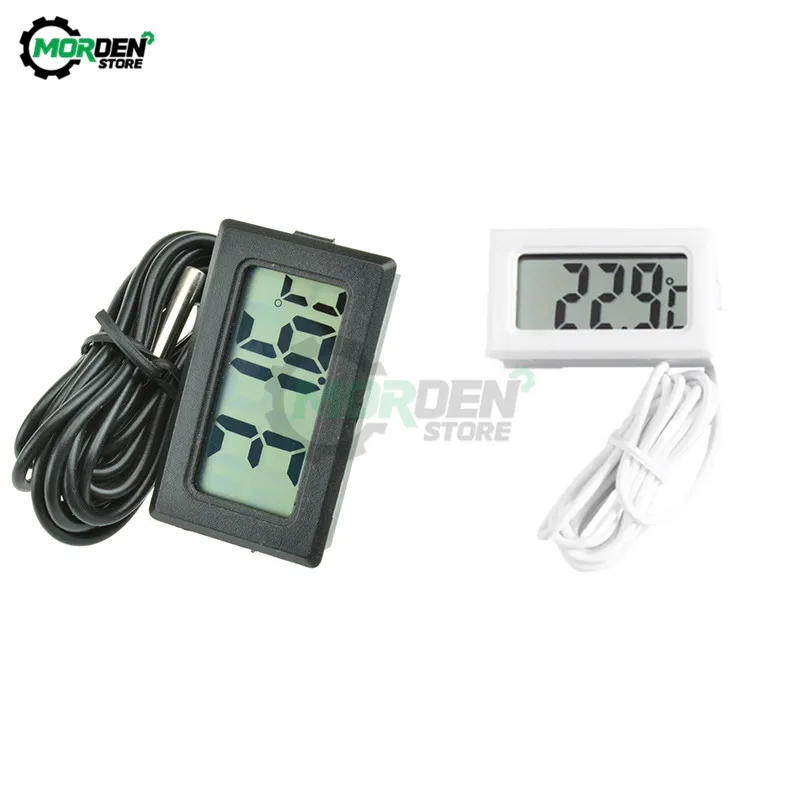 

TPM-10 LCD Digital Thermometer Temperature Sensor Temp Meter Thermostat Thermal Regulator Controller 2M Cable Probe