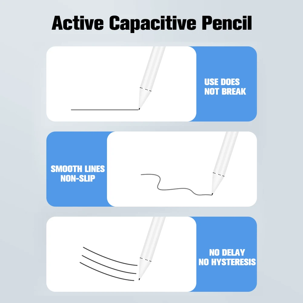 Активный стилус для планшета рисования Smarthone карандаш Apple iPad Pro 1 2 планшет Android без