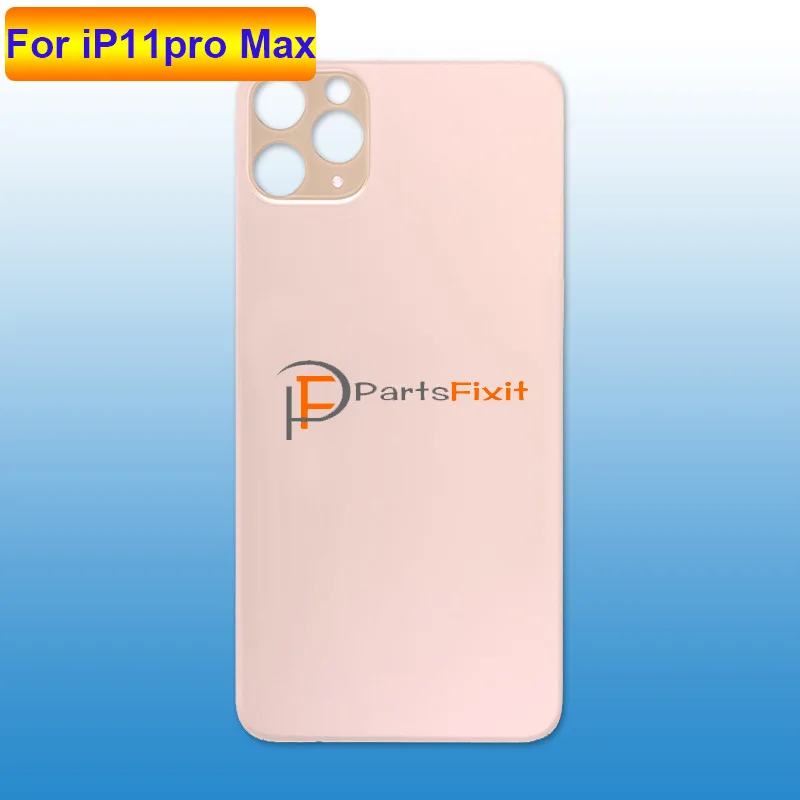 Золотое заднее стекло для iPhone 11pro Max задняя крышка Золотая Замена
