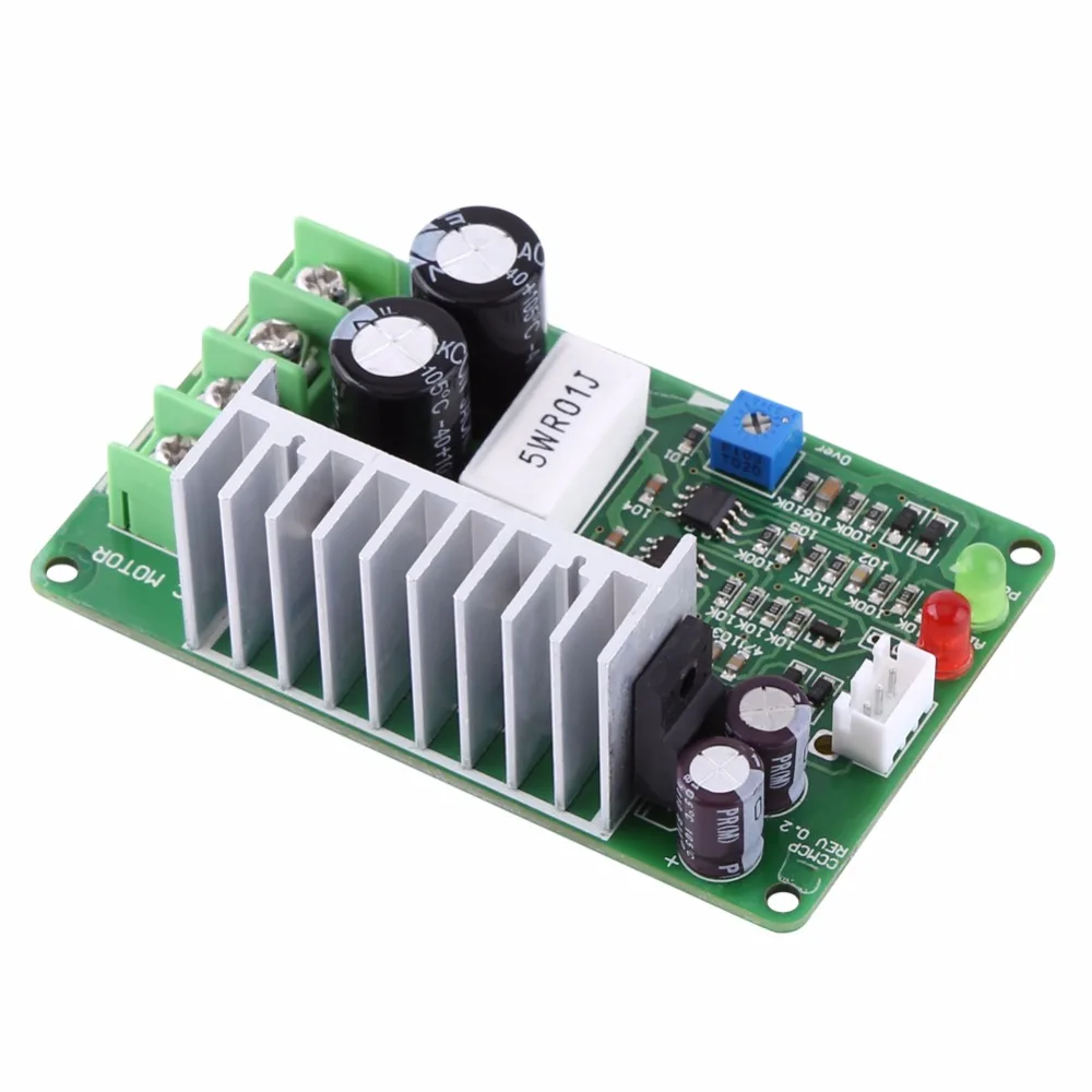 Двигатель постоянного тока Скорость Регулятор 12 V/24 V/36 V 15A ШИМ двигатель Скорость контроллер потенциометр устройство защиты от перегрузки двигателя Скорость регулятор