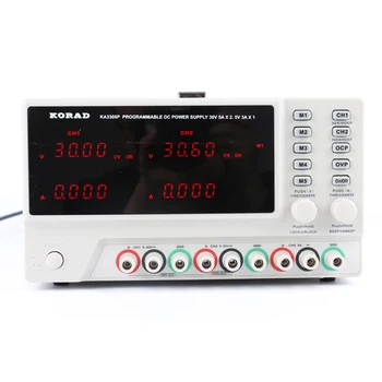 

KA3303P KA3305P Precision Variable Programmable Adjustable Lab Switching Power Supply LCD Digital DC Triple Linear Power Supply