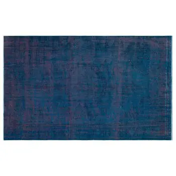 

Handmade Blue Vintage Overdyed Turkish Area Rug 166x270 Cm-5'5''X8'10''
