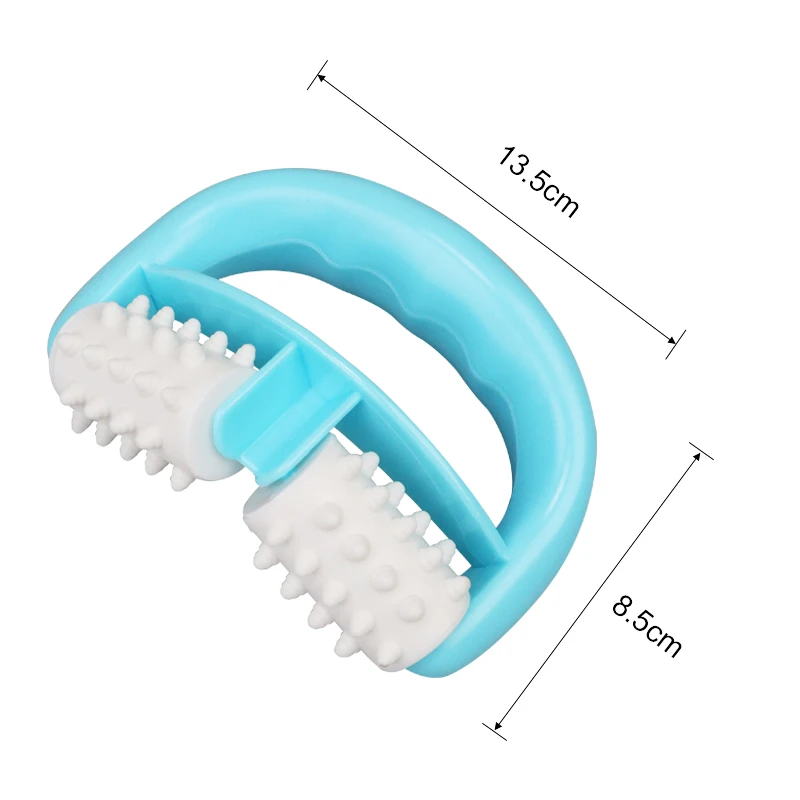 Anti Cellulite roller face Blue D Type Fat Control Roller Massager Cellulite Leg Abdomen Neck Buttocks Fast Face Lift Tools