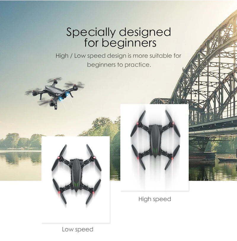 MJX Bugs 6 B6 2,4 GHz 4CH 6 Axis Gyro предварительно Собранный RTF гоночный Дрон высокоскоростной 1806 1800KV бесщеточный мотор RC Квадрокоптер