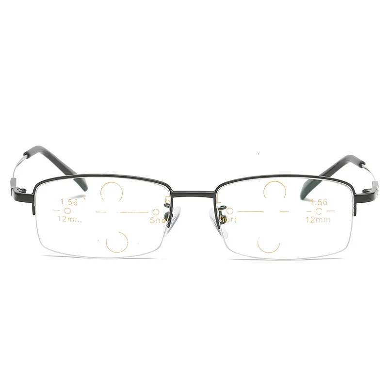 Высококачественные титановые многофокальные очки для чтения анти синий