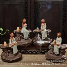 Ароматизация увлажнитель граненого дерева есть сандаловое дерево алоэ дымящаяся печь Бытовая керамика ремесленные предметы мебели