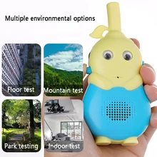 2 шт. Приключения 2 способ Рождество домофон Открытый Красочный светодиодный радио Ручной детская игрушка Walkie Talkie большой диапазон интерактивные подарки