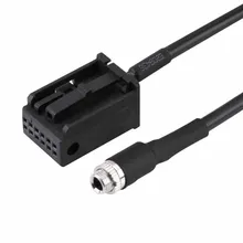 *#Best Price Adapter Aux Cable For Ford/Focus/Mondeo Black Plastic + Metal Replacement MP3 Audio Input With Removal Keys 12Pin *#Best Price Adapter Aux Cable For Ford/Focus/Mondeo Black Plastic + Metal Replacement MP3 Audio Input With Removal Keys 12Pin