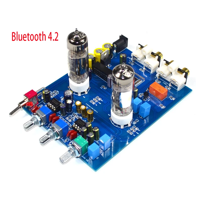 Bluetooth трубчатый предусилитель Hifi 6J5 JRC5532 панель управления тоном | Электроника