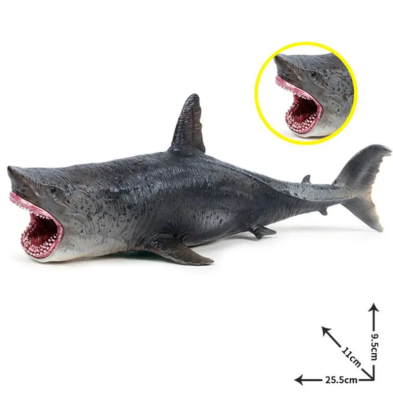 

Sea Life Megalodon Model Action Figure PVC Ocean Animal Educational Learning Toy For Kid Gift