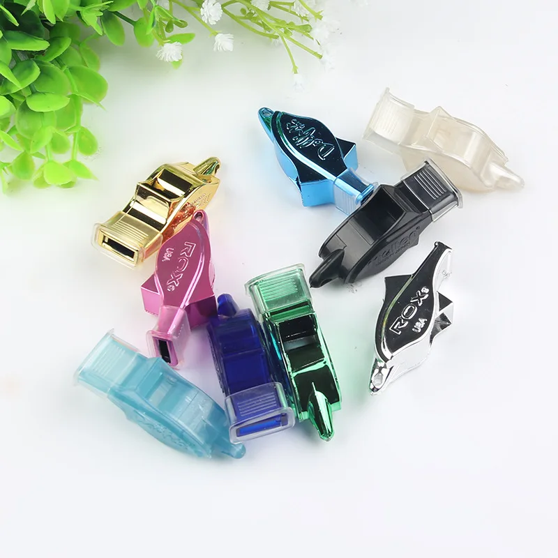 

1PCS Plastic Whistle 1pcs FOX Soccer Football Basketball Hockey Baseball Sports Referee Whistle Survival Outdoor Whistle