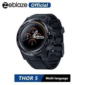 

Zeblaze THOR 5 Dual System Hybrid Smartwatch 1.39" AOMLED 454*454px 2GB+16GB 8.0MP Front Camera Smart watch
