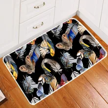 Пользовательские противоскользящие ковры Летающие бабочки Цветные коврики коврик для входной двери ванная комната пол кухонные коврики 40x60ocm 50x80 см