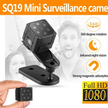 

1080P HD Mini Camera Security camera SQ19 Camera Outdoor Drone Sports Video Recorder Family Matte Night Vision DV Car DVR Camera