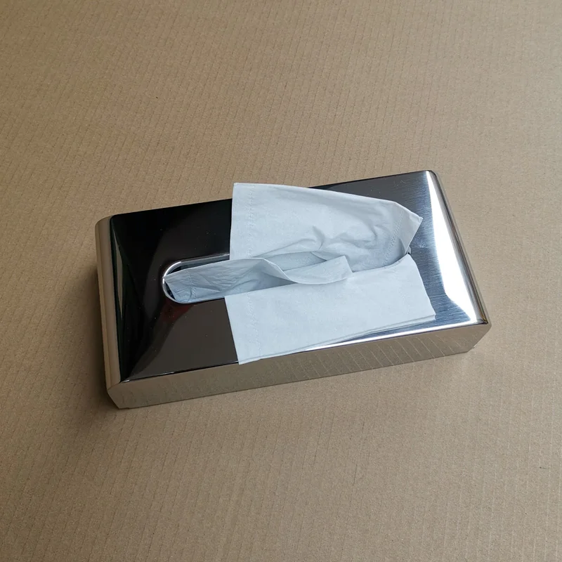 18/10 Stainless Steel Toilet Paper Tissue Pull Boxes Bath Room Desktop Car Home Box Container Napkin Holder | Дом и сад