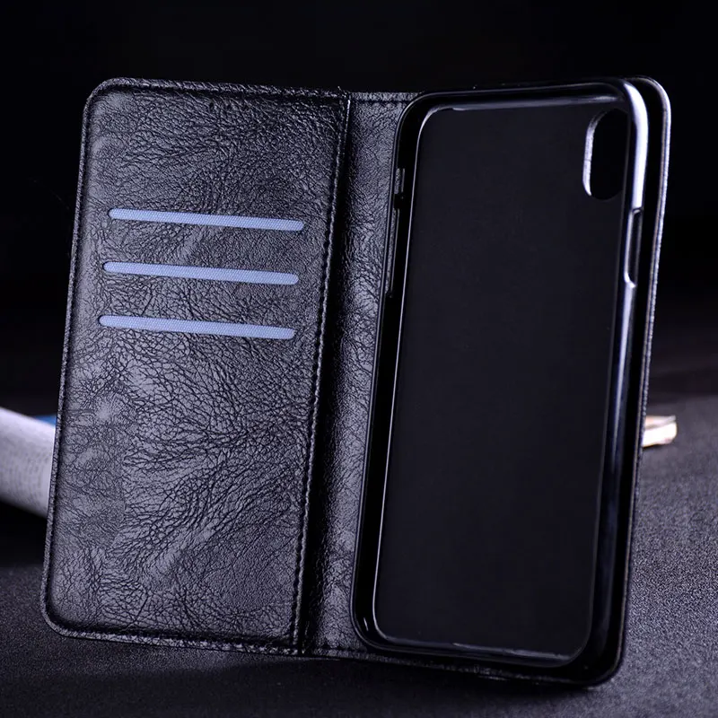 Роскошный кожаный чехол для Nokia 2, 3, 5, 6, 6,, 7 Plus, 8, Sirocco, Lumia 950, без магнита, деловой дизайн, с 3 отделениями для карт, чехлы