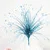 blue Césped искусственные de pavo real de la flor de la caña del лазерный Планта falsa decoración de la boda del партия decoración del cam - Цвет: blue