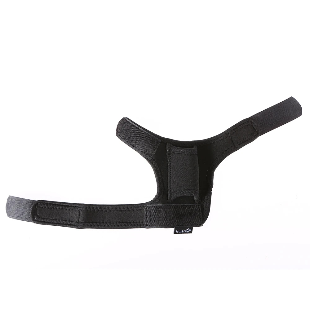 Trustfire Outdoor Torch Flashlight Holder Soft Neoprene Hand Arm Mount Wrist Strap Glove Hand Free