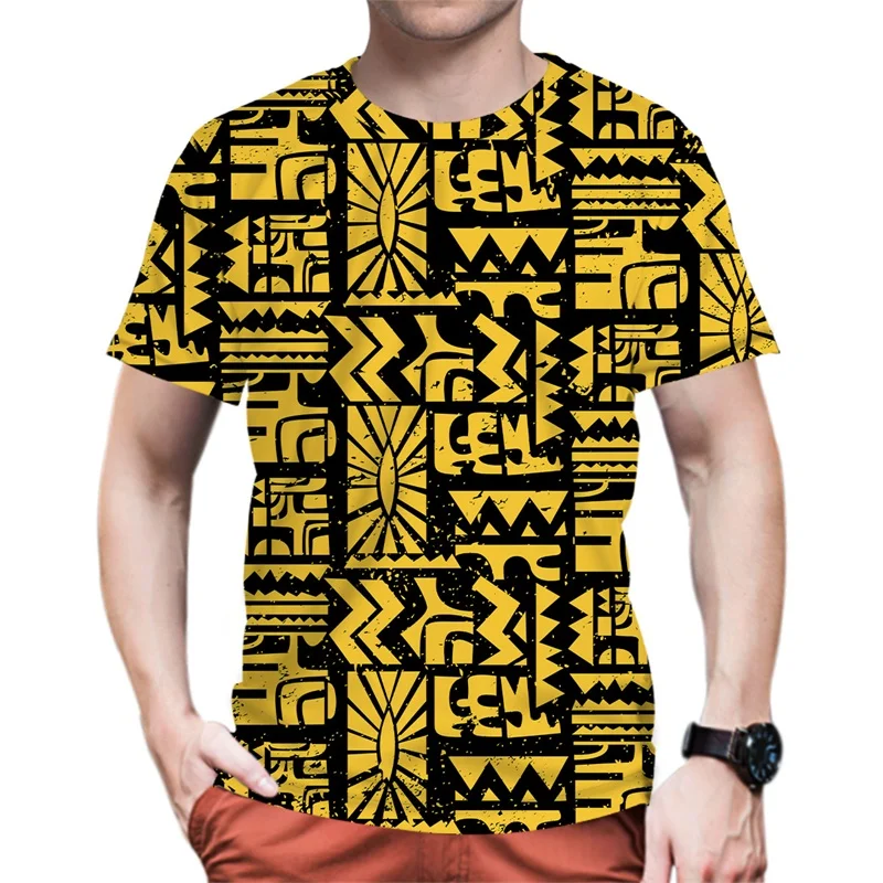 

Male 3d Tshirts Sweatshirt Hooded Zipper Sweater Print T Shirts Men Bohemia Pattern Casual Summer Tops Men Tees Streetwear 5XL