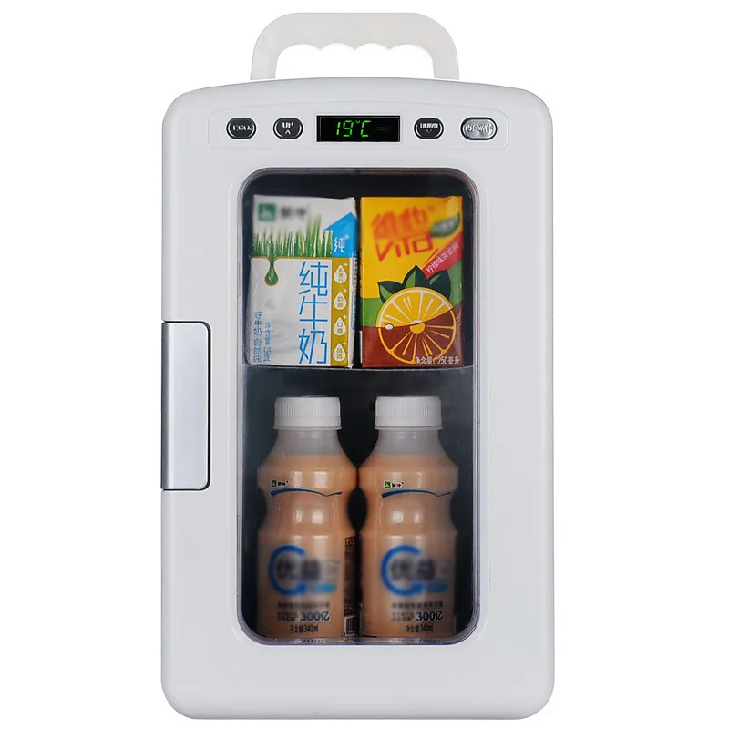 free shipping!!!- 12L Beverage Heating Cabinet Mini Student Dormitory
Freezer Meals Incubator Hot and Cold Cabinet Freezer Car Refrigerator