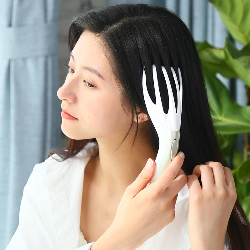 Manooby drop shipping Comb Bazhaolong Hand Household Portable Head Massage Scalp Massage Comb
