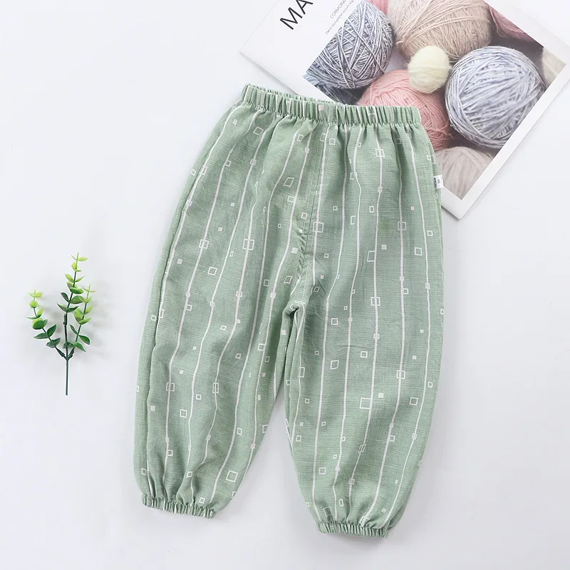 Cotton-Pants Harem-Pantalones Children Trousers Linen Toddler Sport Boys Kids Girls Baby