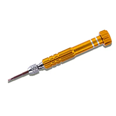 5 In 1 Screwdriver Set Mini Portable Slotted Phillips Hex Pozidriv Screwdriver Glasses Camera Computer Watch Phone Repair Tools Golden