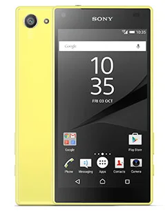 Sony Xperia Z5 Compact E5823 разблокирован 4,6 дюймов 2 Гб ОЗУ 32 Гб ПЗУ четырехъядерный телефон nfc - Цвет: Цвет: желтый