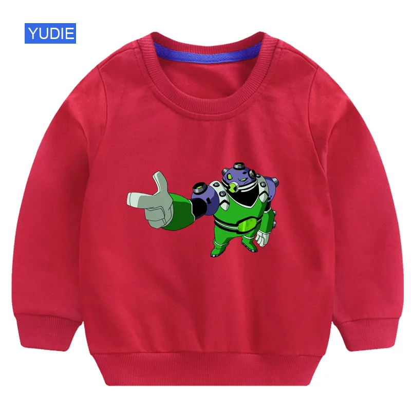 

Ben10 Boys sweatshirt Autumn Children Baby Boys Sweatshirts Cartoon Long Sleeves Sweater Kids Pullover Clothes Tops Long Sleeve