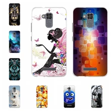 For Asus Zenfone 3 Max ZC520TL Cover Soft TPU For Asus Zenfone 3 Max ZC520TL Case Flowers Pattern For Asus 3 Max ZC520TL Shell