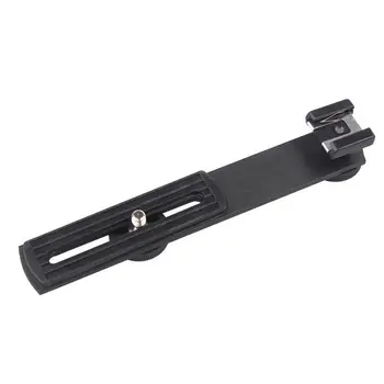 

Universal 1/4 inch Sliding Screw Metal Flash Bracket for Digital Camera