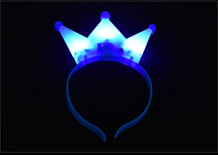 Светящаяся корона тиара звезды светящаяся лента для волос led светящийся обруч концертные светящиеся игрушки оптом