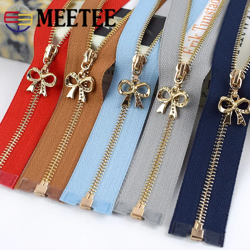 1pc 3 4070cm Openend Metal Zipper For Sewing Jackets Coat Zippers